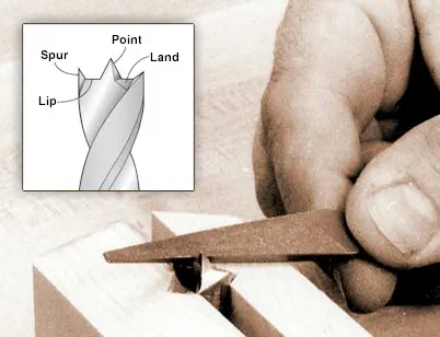 Bradpoint bit terminology